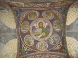 Pictura de pe bolta bisericii - Manastirea Sitaru #2