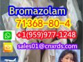 In stock cas: 71368-80-4     Bromazolam  whatsapp+19599771248