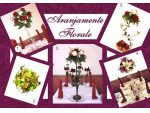Aranjamente florale pentru nunta gaspouri aranjament fier forjat patru brate - Aranjamente florale nunta. #2