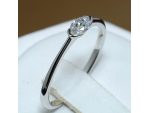 Inel de logodna din aur cu diamant marquise 575DIMA #2