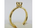 Inel de logodna din aur cu diamante 122059DIDI #2
