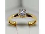 Inel de logodna din aur cu diamante 122059DIDI #3
