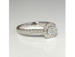 Inel de logodna din aur sau platina cu diamante 122611DIDI #4