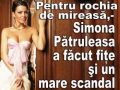 Pentru rochia de mireasa, Simona Patruleasa a facut fite si un mare scandal