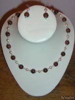 Bijuterii Indra - seturi - Set jasp si perle #16